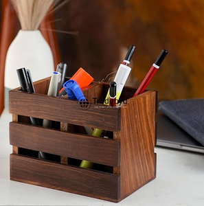 ที่ใส่ปากกาไม้อัจฉริยะปรับแต่งได้คุณภาพระดับพรีเมียมโต๊ะสวยสำหรับปากกาและดินสอโดย tradebyd - Product Image 2