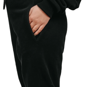 Vente en gros de survêtements de sport personnalisés pour femmes, vêtements de fitness décontractés respirants pour la salle de sport, costume de sport d'hiver de couleur unie - Product Image 4