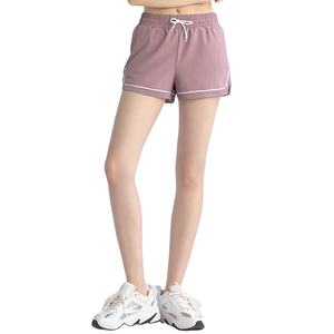 Nouveaux shorts décontractés d'été pour femmes, respirants, en coton, coupe ajustée, taille haute, grande taille, style streetwear - Product Image 1