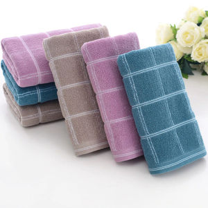 Vente chaude Style décontracté 100% coton serviette de bain et visage serviettes écologiques absorbantes épaisses de haute qualité - Product Image 5