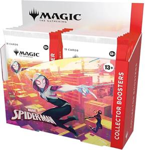 Magic The Gathering de Alta Calidad: Marvel Spider-Man - Caja de Sobres de Coleccionista (12 paquetes) - Product Image 1