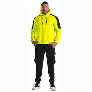 Traje de jogging de la mejor calidad para hombre, Sudadera con capucha de color personalizado, ropa de entrenamiento, chándal de jogging para jóvenes - Product Image 3