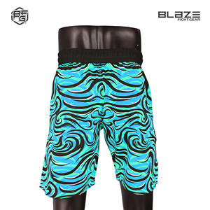 กางเกงมวย MMA ของผู้ชายเอวสูงผ้ายืดสี่ด้านน้ำหนักเบาสวมใส่สบายป้องกันการยับ - Product Image 4