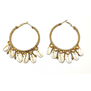 Boucles d'oreilles créoles à la mode Fashion Holiday Beach Colorful Bead pour femmes à un prix raisonnable avec une commande minimale faible - Product Image 5