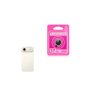 กระจกนิรภัย9H สีดำพรีเมี่ยม iPhone 17ตัวป้องกันเลนส์กล้องแอร์ - Product Image 2