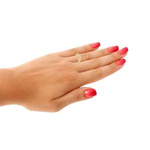 ง่ามแหวนเพชรรูปหัวใจสำหรับผู้หญิง - Product Image 4