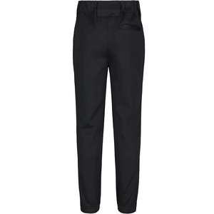 Pantalon de baseball de haute qualité pour adultes, noir, personnalisé, fermeture à boutons, durable, coupe décontractée, longueur intégrale, vêtements de sport actifs - Product Image 2