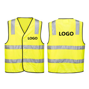 Chaleco de Seguridad de Alta Visibilidad para Hombre, Chaleco de Trabajo para Construcción de Carreteras, Logotipo Personalizado, Reflectante, Poliéster/Algodón, Chaqueta de Seguridad para Hombre - Product Image 3