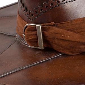 New Stylish Genuine Cowhide Cowboy Leather <b>Hat</b> High Quality Casual Outdoor Adjustable for Men - Product Image 5