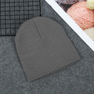 Premium Winter Warm Knitted Beanie Cap Custom Embroidered Logo Luxury OEM Bulk Wholesale - Product Image 2