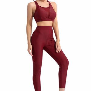 Workout Sets for Women 2 Piece Seamless <b>Bra</b> Scrunch Butt High Waist Leggings Gym Yoga Outfits - Product Image 5