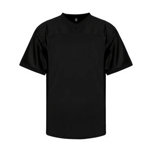 Service OEM Logo sur mesure Maillot d'entraînement de football américain de haute qualité avec manches courtes quantité minimale de commande bas - Product Image 1