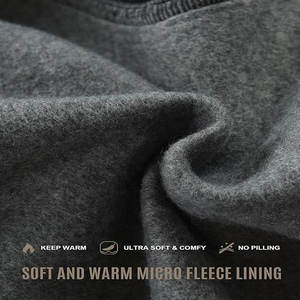 Sudadera con Capucha de Punto Grueso, Holgada, de Invierno, para Hombre, Mezcla de Poliéster/Algodón, Personalizada al por Mayor con Impresión Personalizada - Product Image 6