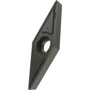 Inserto de Torneado Indexable ISO VCGT 130302E-FF2TT010 Gris, Diámetro del Orificio 3.4mm, Paquete de 10 para Herramientas de Torneado - Product Image 1