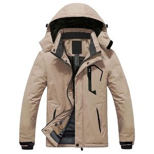 Vestes de ski imperméables pour l'hiver Vêtements d'extérieur personnalisés OEM avec tissu respirant de marque privée et options d'impression de logo - Product Image 1