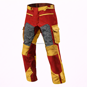 Pantalon de moto tout-terrain respirant, léger, séchage rapide, pour l'été, en cuir avec contrôle qualité par détection par aiguille - Product Image 2