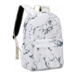 Sac à dos d'université en cuir PU, sac à dos de voyage à bandoulière, marron uni, tendance, extérieur, ordinateur portable, sac à dos d'école, respirant - Product Image 6