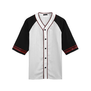 Camiseta de béisbol de alta calidad y precio barato para hombres, ropa deportiva personalizada transpirable, camiseta de béisbol para adultos - Product Image 1