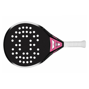 Paleta de playa de fibra de carbono de alta calidad con raqueta de tenis 3K 12K 18K Logotipo personalizado Bolsa de red de nylon - Product Image 4