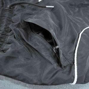 Hiver Boutons amples Coupe-vent sérigraphié Baggy Pantalon pour hommes Lavé imperméable Pantalon en nylon pour hommes Personnalisé toutes les couleurs - Product Image 2