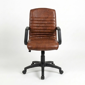 Chaise de bureau pivotante moderne en velours EVA, avec vérin à gaz, base étoile chromée et accoudoirs fixes, idéale pour la maison, le bureau, l'école ou l'atelier - Product Image 3