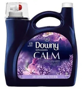Ready to ship Downy Infusions Calm Fabric Softener, Lavender & <b>Vanilla</b> <b>Bean</b>, 170 loads, 115 fl oz - Product Image 1