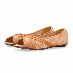 Zapatos planos beige WN1112 - Product Image 3