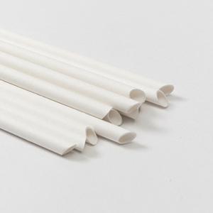 Pajitas Desechables de Papel Boba Ecológicas KEIFU de Taiwán, 12 mm x 21 cm, para Té de Burbujas, Café y Bebidas, 125 Unidades x 20 Bolsas/Caja - Product Image 5
