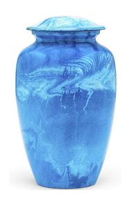 Urnes de conception les plus tendances pour les cendres humaines Nouveau design d'urnes de crémation en métal faites à la main avec finition naturelle au prix de gros - Product Image 5