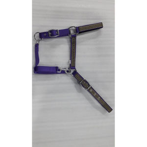 Logo personnalisé OEM Headstall équestre confortable cheval licou en cuir véritable avec taille haute pour les courses de chevaux - Product Image 6