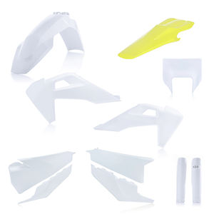 Acerbis Full Plastic ABS Motorcycle Fairing <b>Kit</b> for Husqvarna for Customizing Your Ride - Product Image 1