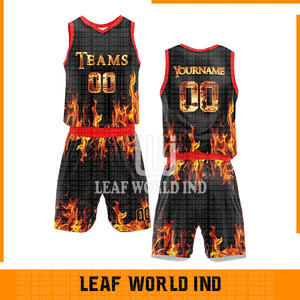 Facile à laver Dernière conception Vêtements de sport Uniforme de basket-ball Produit le plus vendu Uniforme de basket-ball avec logo personnalisé - Product Image 6