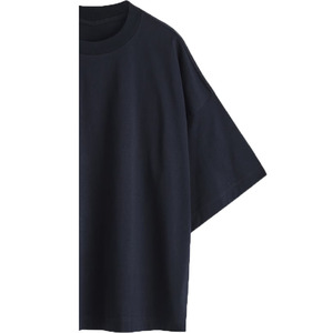 เสื้อยืดลำลองผู้ชายไซส์ใหญ่ คุณภาพสูง ปรับแต่งโลโก้ได้ แขนสั้น สีพื้น 220 กรัม ผ้าฝ้ายออร์แกนิค 100% - Product Image 5