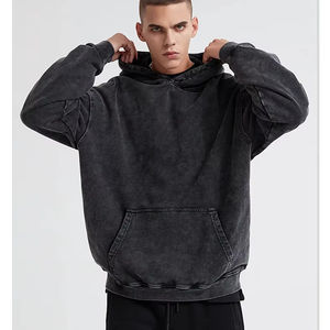 High Quality Full <b>Zip</b> <b>up</b> 3d Heavyweight Print Custom Woven Fabric 100% Cotton Polyester <b>Black</b> Puff Printing <b>Hoodies</b> <b>Men</b> <b>hoodies</b> - Product Image 4