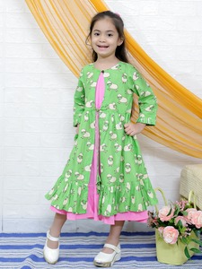 เสื้อโค้ทผ้าฝ้ายแท้สำหรับเด็กผู้หญิงเสื้อโค้ทผ้าฝ้าย100% เก๋ไก๋มีสไตล์ - Product Image 3