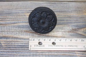 Flower round iron knobs <b>pull</b> cabinet drawer <b>for</b> <b>home</b> dresser door cabinet furniture decorative kitchen wardrobe handle knobs - Product Image 4
