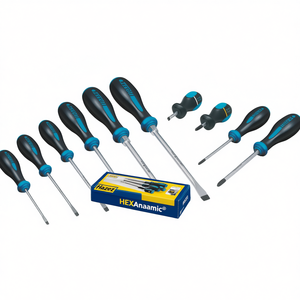Hazet HEXAnamic 10-Piece <b>Screwdriver</b> <b>Set</b> with 3-Component Handle - Product Image 2