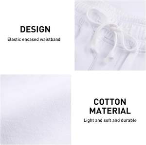 Shorts en molleton brossé confortables pour hommes, matière douce et chaude pour le salon et le sommeil en climat froid - Product Image 5