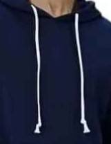 Chaqueta Ligera de Invierno para Hombre, Estilo Universitario, con Cuello Alto, Logotipo Frontal Personalizado, 100% Algodón Transpirable - Product Image 3