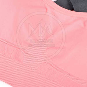 Nuevo diseño de talla grande Sujetador deportivo para mujer de alto soporte secado rápido transpirable Spandex/Nylon personalizable calidad premium - Product Image 4