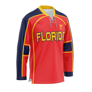 เสื้อเจอร์ซีย์สำหรับผู้ชายเสื้อฮ็อกกี้น้ำแข็งออกแบบได้ตามต้องการ - Product Image 5