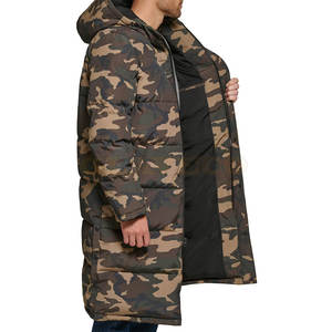 Chaqueta Parka Casual con Capucha Larga, Impermeable, para Hombre, con Logotipo Personalizado, de Alta Calidad y Bajo Precio, Talla Grande - Product Image 5