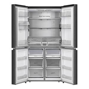Refrigerador con Congelador de Puertas Francesas HI5 RQ758N4SWFE, Acero Inoxidable Negro, Multidors, Sin Escarcha, Clase E (91.2x72.5x178.5cm) - Product Image 4