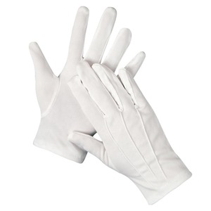 Regalia Guantes Masónicos Bordados a Mano Ceremonia Blanca Guante de Algodón para Masones - Product Image 4