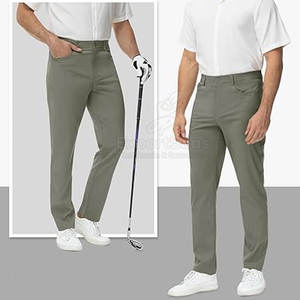 Nouvelle arrivée bas prix hommes pantalon de golf bonne qualité couleur personnalisée hommes pantalon de golf adultes portent hommes pantalon de golf - Product Image 5