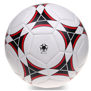 Balón de fútbol paquistaní de equipo deportivo de buena calidad de PVC grueso de cuero PU texturizado con unión térmica antideslizante - Product Image 1