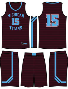 Vente en gros de maillots de basket-ball personnalisés réversibles sublimés les plus récents, uniformes de basket-ball bon marché, - Product Image 5