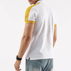 Chemises polo pour hommes de haute qualité à manches courtes à motifs unis Tailles grandes pour hommes avec broderie Personnalisable Vente en gros à bas prix - Product Image 2