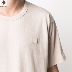 Ringler T-shirt personnalisé pour hommes de haute qualité 100% coton Super Large Ringer Shoulder DTG Printing Streetwear Style Formal Knitted - Product Image 4