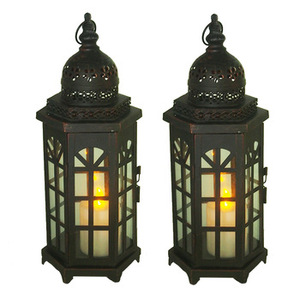 Best Quality Antique Style Metal <b>Candle</b> Lantern <b>Candle</b> Holder with Lid for <b>Wedding</b> Decoration for Worldwide Export - Product Image 2